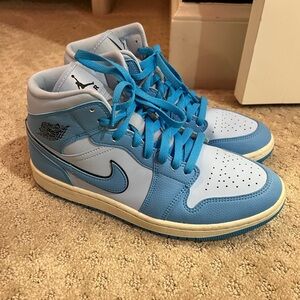 Jordan Light Blue Sneakers